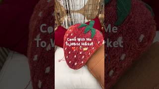 #shorts #worldmarket #comewithme #homedecor #valentinesday #anthropologydupe #shopwithme