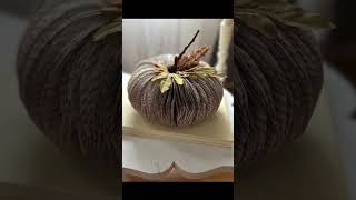 How to Make a Vintage Book Page Pumpkin #FallDIY #BookPumpkin #FallDecor