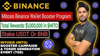Binance Mitosis Booster Campaign | Binance Mitosis TGE | Binance Web3 Wallet Airdrop 