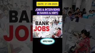 CURRENT OPENINGS & INTERVIEW DATES#jobsearch#banks #nbfcs #vacancy#bankingjobs#placement#bankingjobs