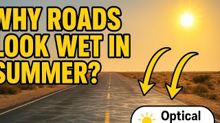 🌞Formation of Mirages | Why Do We See Water on Roads in Summer? | Physics Explained