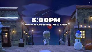 【とび森】星降る夜の街並み🕯✨