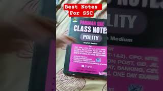 🔥Parmar SSC Polity Notes 2026 📘 | Best Book for SSC & Govt Exams | English Medium || #shorts #ssccgl