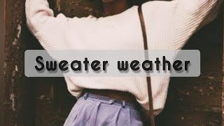 Sweater Weather || Spoken Word Poetry