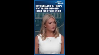 Trump Imposed Sanctions On India To End War in Ukraine, Says White House Spox Karoline Leavitt