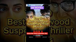 Top 10 best bollywood suspense thriller movies #shorts #suspense #thriller #trendingshort #bollywood