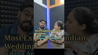 Most Expensive Indian Weddings | #anantambani #radhikamerchant #ambaniwedding #ambani | mrmoghatv