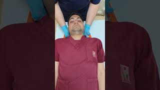 manual in line stabilisation in cases of road traffic accident