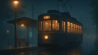 Night Tram Ride 🚋 — Smooth Lofi Beats for Late City Nights