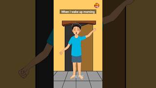 When I wake up morning 🙂। Animation by Goppo_soppo_originals। #relatable
