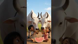 The Giant Guava and the Village Kids #shorts #youtubeshorts #ai