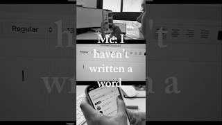 The sacred ritual of not writing #writerlife #writerstruggles #authortube