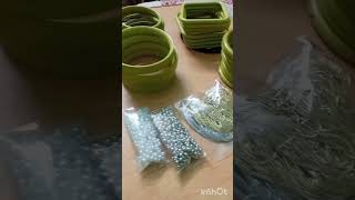 Materials for new business   #newbusiness #bangles #hnadmade #handmadejewelry