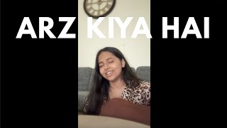 Anuv Jain X Lost Stories - Arz Kiya Hai (with sargam) - female cover version 