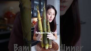 子供たちのために竹串を調理中！食物繊維が豊富なので、みんなにピッタリ！#chinesefood #cookingbomb