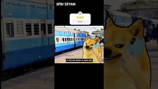 Sir train kibhabe chole sir?😒!  #funny #jaanekyunlyrics #comedy #ffshorts #cr7