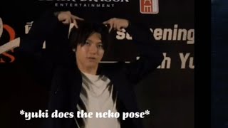 Yuki Yamada's cute interaction with his fans In Thailand 🫶🇹🇭🇯🇵