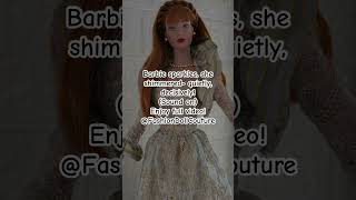 Barbie sparkles.Tyler shimmered,quietky, decisively! #dollcollection #fashiondoll  #dollphotography