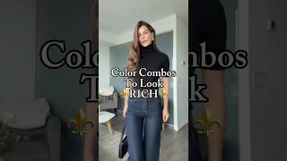Best Old Money Color Combinations✨Elegant Clothing -- BLENIN.shop  #elegantfashion #oldmoneylife