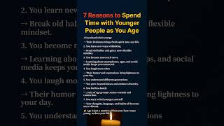 Want to Stay Young? Spend Time with the Young #lifeadvice #love #healthandwellnessforseniors