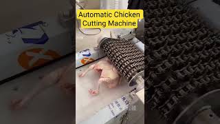 Auto Chinken Cutting Machine #SeafoodProcessing #chickenEquipment #KitchenMachinery  #FoodEquipment