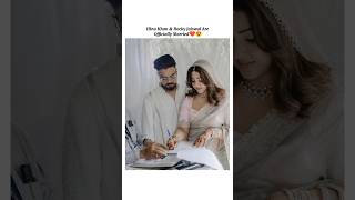 Hina Khan & Rocky Jaiswal Are Officially Married #marriage #hinakhan #shortsfeed #famouscouple