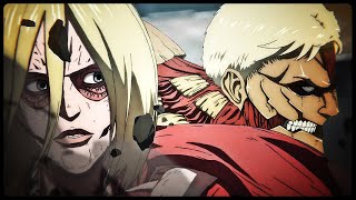 annie & reiner vs. yeagerists || living life, in the night [edit/amv]