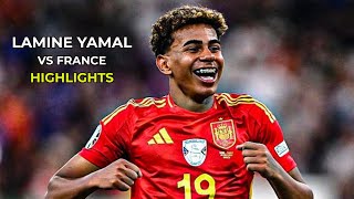 Lamine Yamal vs France | Nations League Semi-final | Magical Skills & Goals | (2025/06/05)