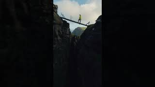 SCARIEST Bridge 900ft Above The Ocean #shorts