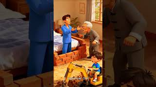 Dad Builds a Brick Wall Around His Son’s Bed—The Shocking Reason Will Surprise You!” #usa #shorts