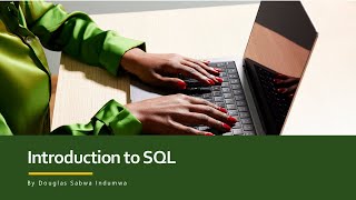 Introduction to SQL - Doxabits Learning