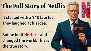 The Full Story of Netflix || Learn English Through Story Level 2 🔥|| Improve Your English Fluency✅️