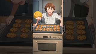 A Little Child Who Tries To Copy Grandma Baking...#anime #uniquestory #shorts #inspirtional #story