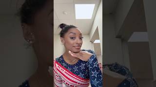 simone biles so happy#parisolympics2024 #ParisOlympic #ParisRushRong Gymnastics