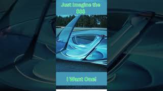 Mercede$ Concept Car....I Want One #MercedesConceptCar, #FuturisticDesign, #FutureCarTrends, #Blue