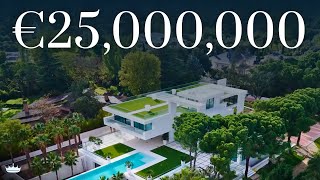 Touring a €25 Million Modern Mansion in Madrid 🇪🇸