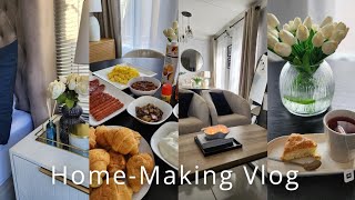Vlog: Bedroom Reset | Cleaning | Family Brunch | Home-Making | Mom Life | Laundry | Thabi M 
