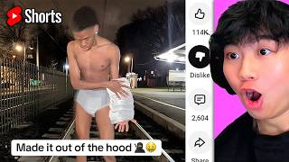 Watching Funny YouTube Shorts #6