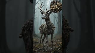 Owl Deer#viralshorts  #wildlife #nature #foryourpage #wildlife #aiart #nature