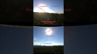 Daylight Saving Switch #timelapse #astronomy