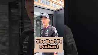 Did George Russell just 'REVEAL' his favorite podcast!? #F1Podcast #F1Memes #Formula1