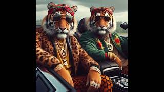 Generative AI | Luxury Lifestyle: The Opulent World of High-Fashion Tigers | Trending Styles 2024