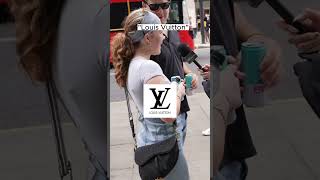 L で始まる高級ブランドを 3 つ挙げられますか? 👀 #luxury #fashion #streetinterview