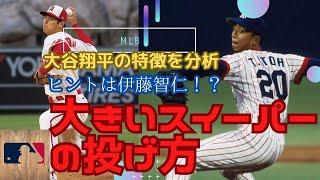 『解剖』スイーパーの理論と投げ方　大谷翔平と伊藤智仁のスライダーとの共通点