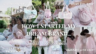 How I Built My Dream Brand At 21 | Miss Antoinette’s Story 🪡🎀