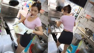 🔴 Live 🔴Produce 300 Rice Noodle Rolls Every Morning