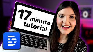 Learn Descript in 17 Minutes! (Beginner Tutorial) - Easy Video Editing