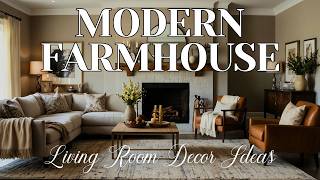 75+ Modern Farmhouse Living Room Decor Ideas for a Cozy & Stylish Home
