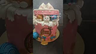 #catthemecake#catcake#cutecake#shorts#viralshorts#trendingshorts#akahitacooking&bakery