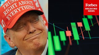 'By The Way, The Stock Market Went Up 1,000 Points': Trump Reacts To Market Jump After Powell Speech